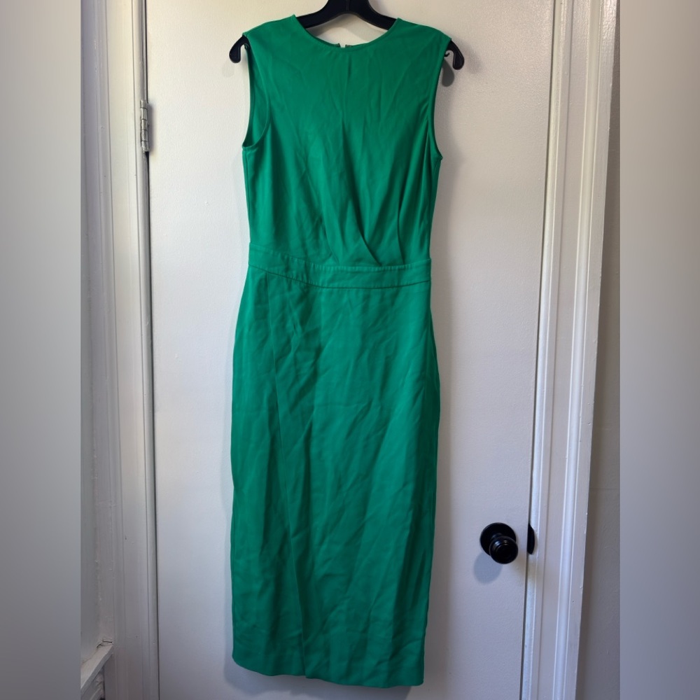 Reiss Layla Sleeveless Bodycon In Green - Picture 6 of 16